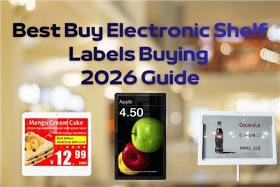 Best Buy elektroniska hylletiketter Köpguide 2026