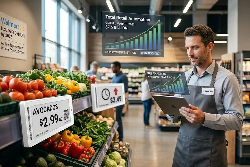 Elektroniska hylletiketter: verkliga kostnader, vem som distribuerar dem och ...