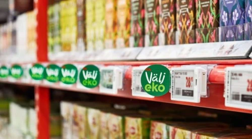 Vilka elektroniska hylletiketter använder Walmart?