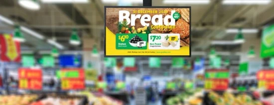 Vilka typer av digital skyltning finns?