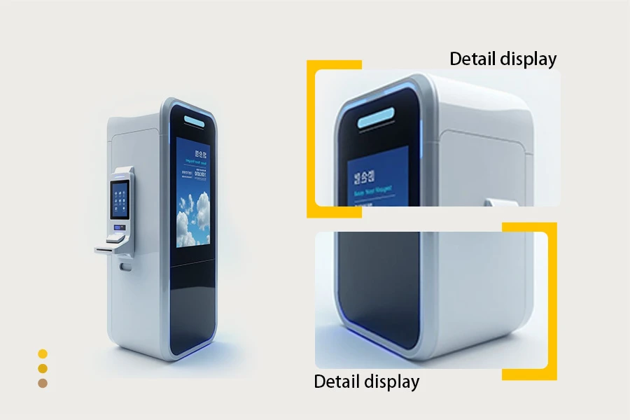 Android Smart Service Touchscreen Display Kiosk Systems