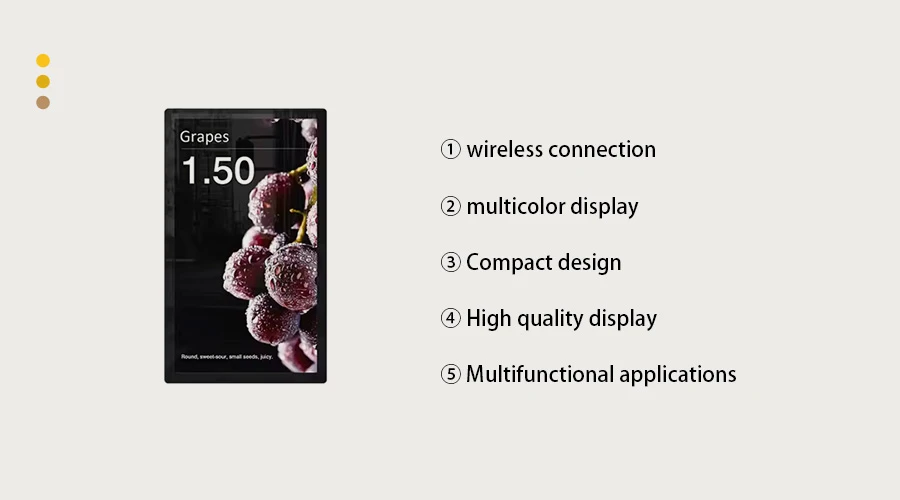 15.6 Electronic Price Screen Double Face